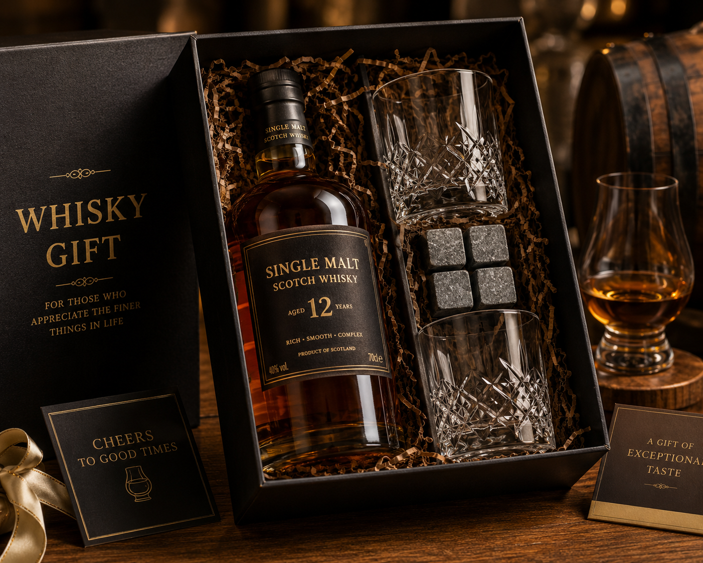 Premium whisky bottles for gifting